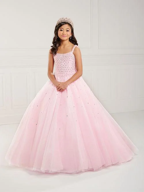 Tiffany Princess 13739 Girls Pageant Dress Tulle Pearl Beaded A Line Corset Ball Gown Preteen