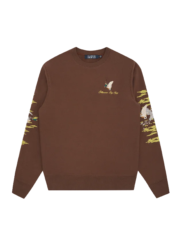 Duck Embroidered Crewneck