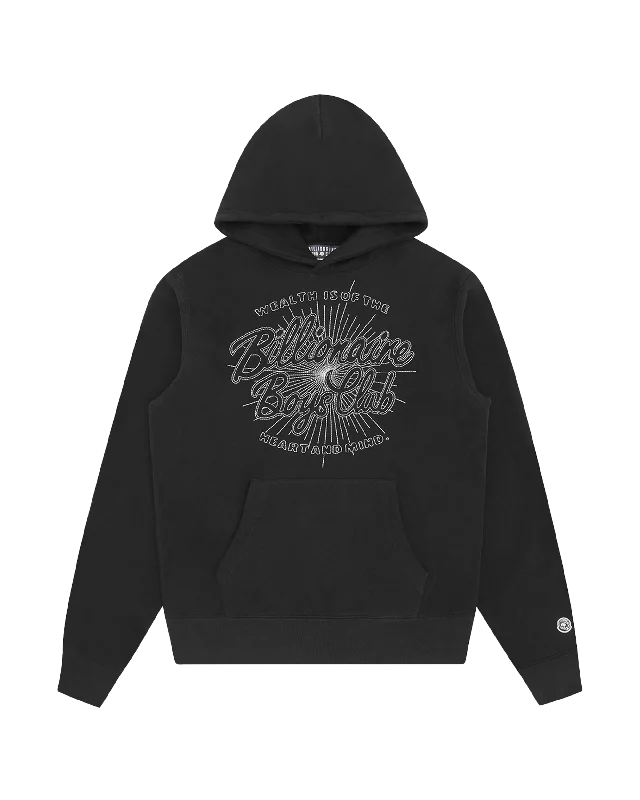 Script Logo Chainstitch Popover Hood