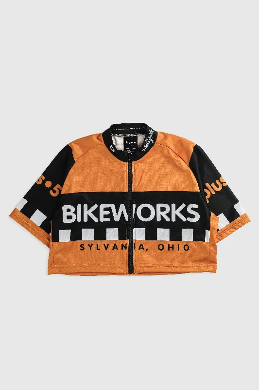 Rework Crop Cycling Jersey - L