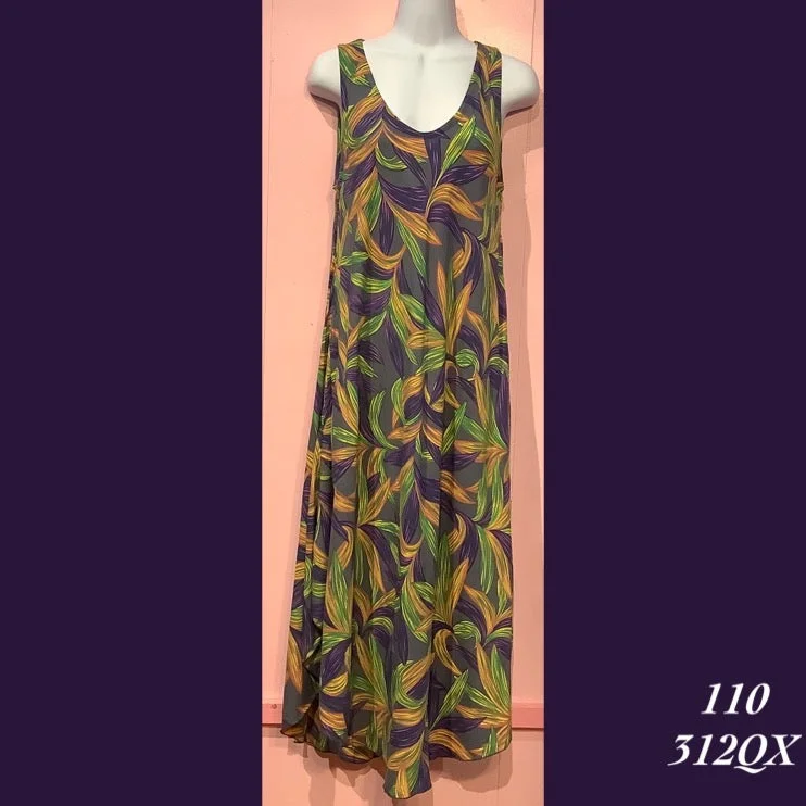 Rainbow Jo Sundress Resort Wear Plus Size Midi Dress - 110X - 312QX