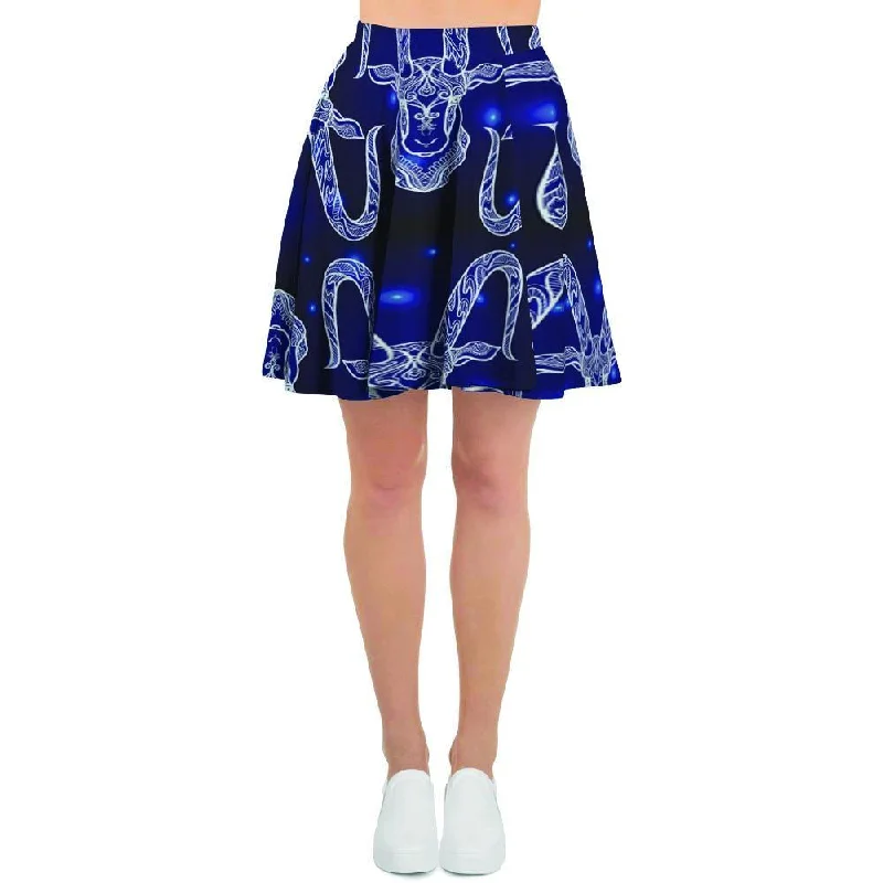 Capricorn Gothic Witch Women's Skirt