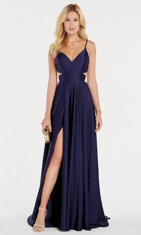 Alyce Paris 60453 - Cut Out V-Neck Evening Gown