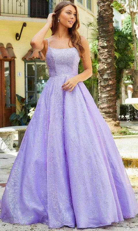 Amarra 87295 - Beaded Scoop Evening Ballgown