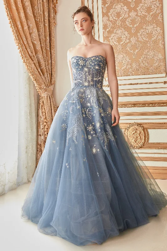 **Celestial Creations' GOWN-CELESTIAL: A Starry Night Masterpiece for Unforgettable Moments**