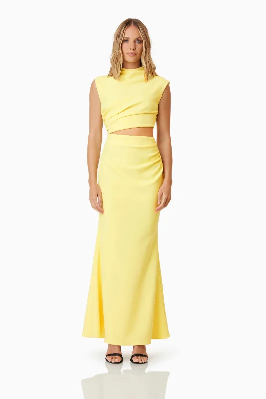 Elliatt Nola Gown - Yellow