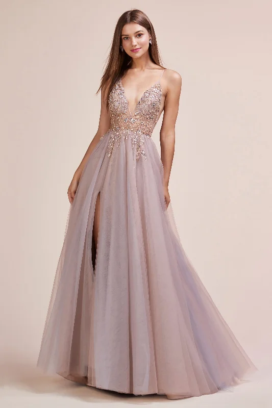 Enchanting Illusions: Illusion Bodice Gown for Unforgettable Occasions