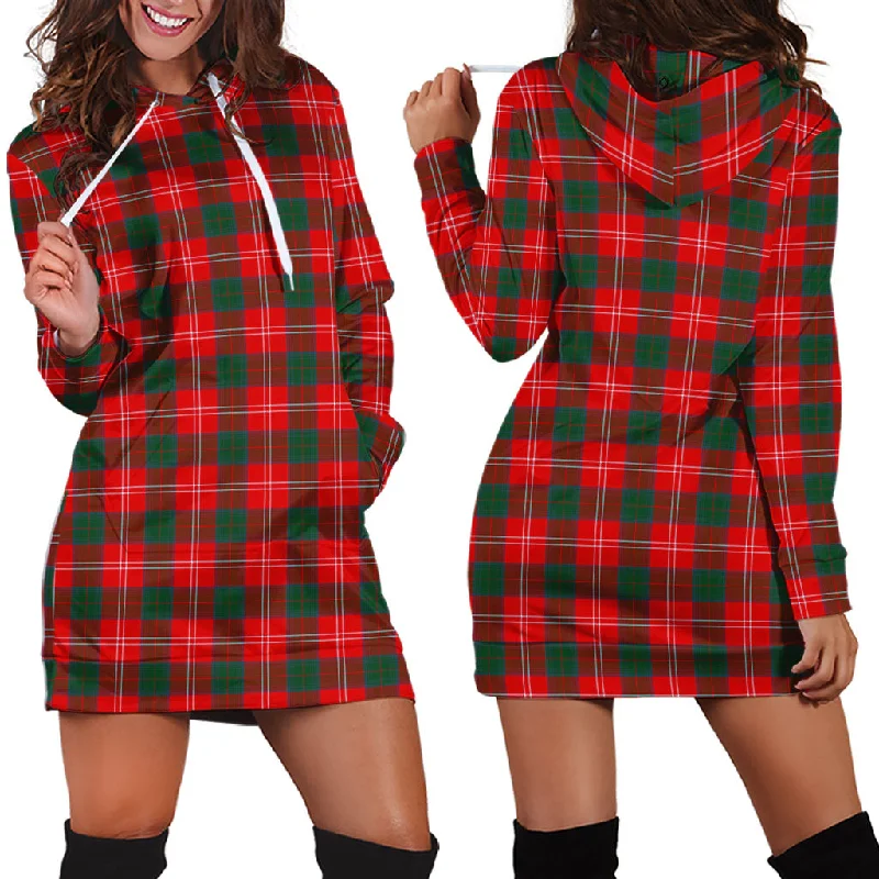 Fenton Tartan Hoodie Dress