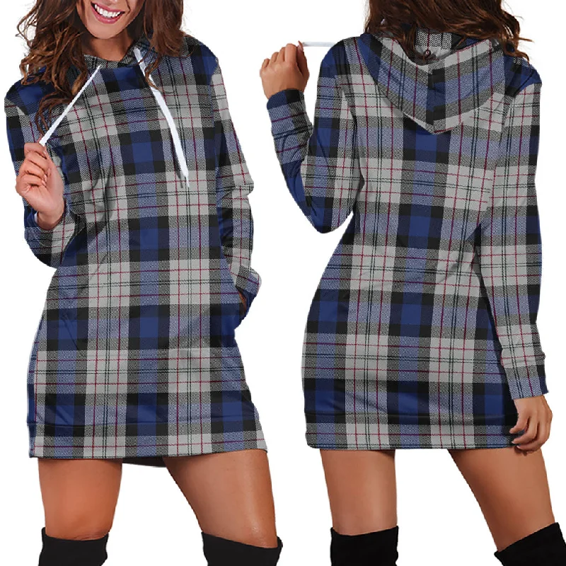 Ferguson Dress Tartan Hoodie Dress