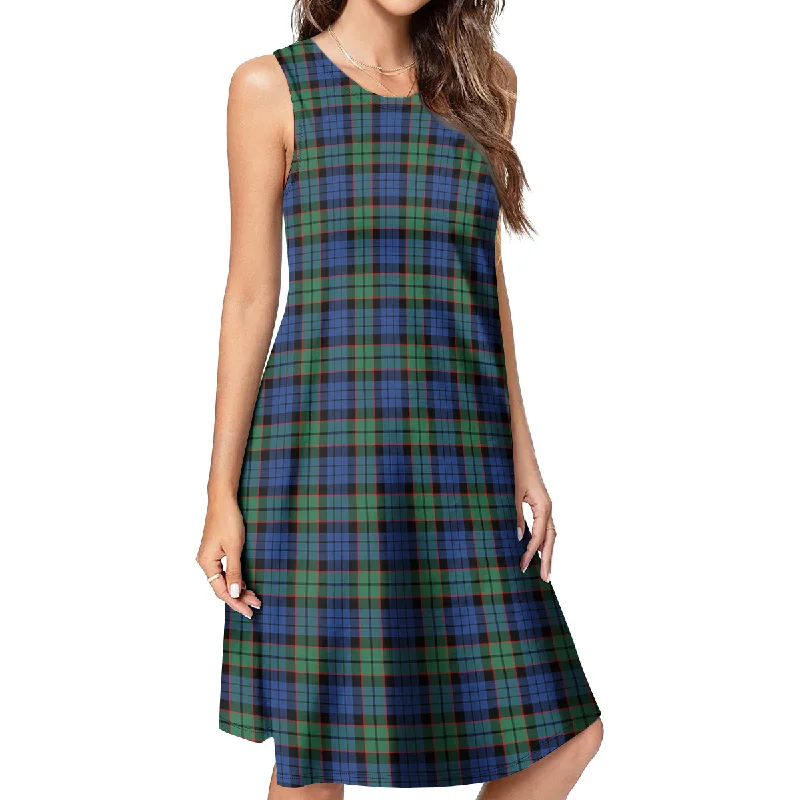 Fletcher Ancient Tartan Womens Casual Dresses