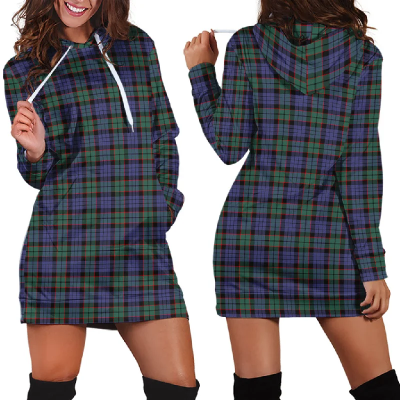 Fletcher Modern Tartan Hoodie Dress