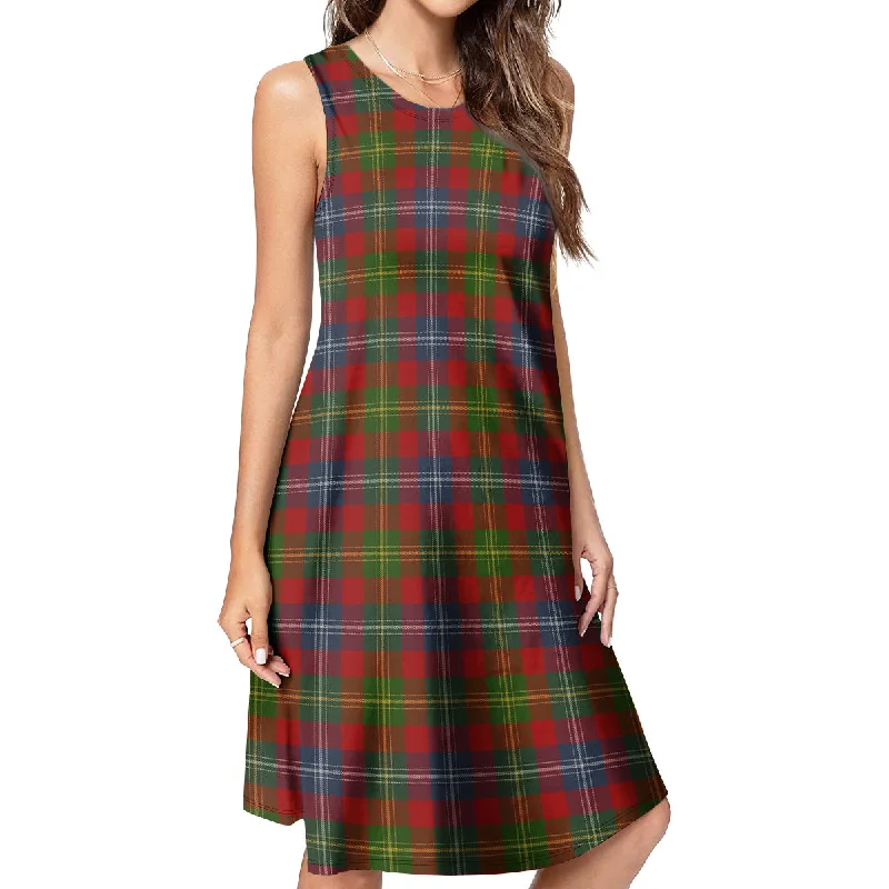 Forrester (Foster) Tartan Womens Casual Dresses