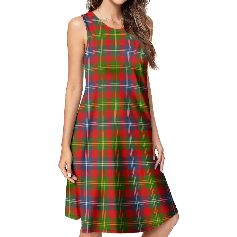 Forrester Modern Tartan Womens Casual Dresses