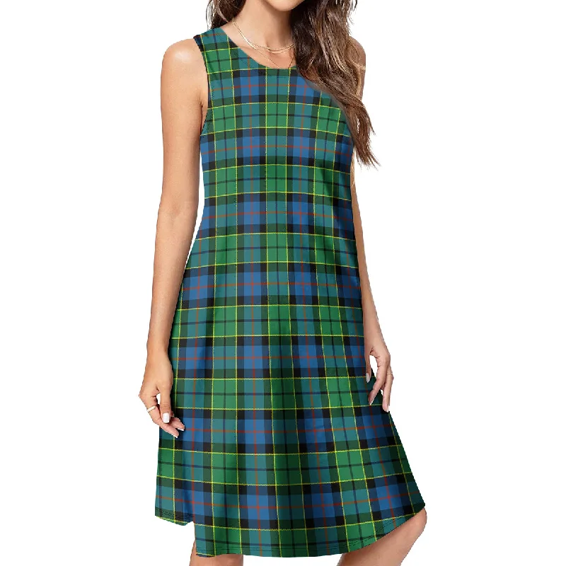 Forsyth Ancient Tartan Womens Casual Dresses