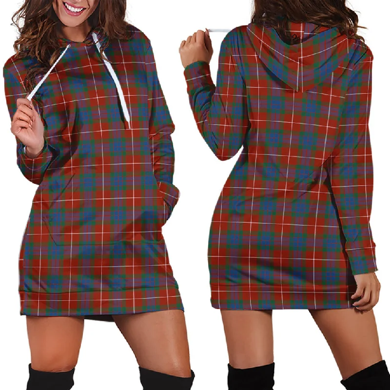 Fraser Ancient Tartan Hoodie Dress