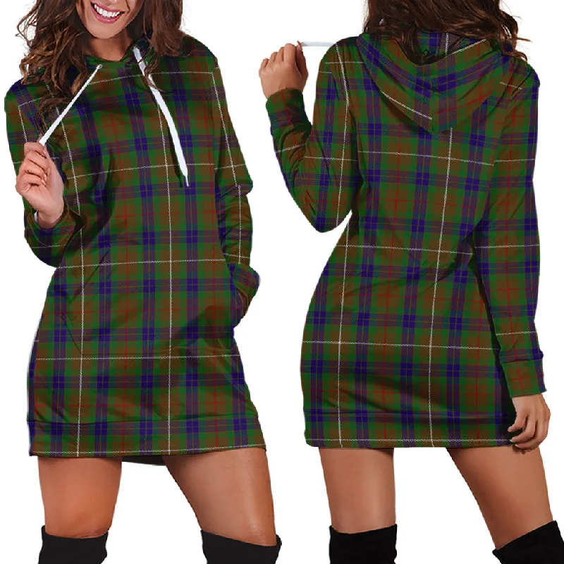 Fraser Hunting Tartan Hoodie Dress