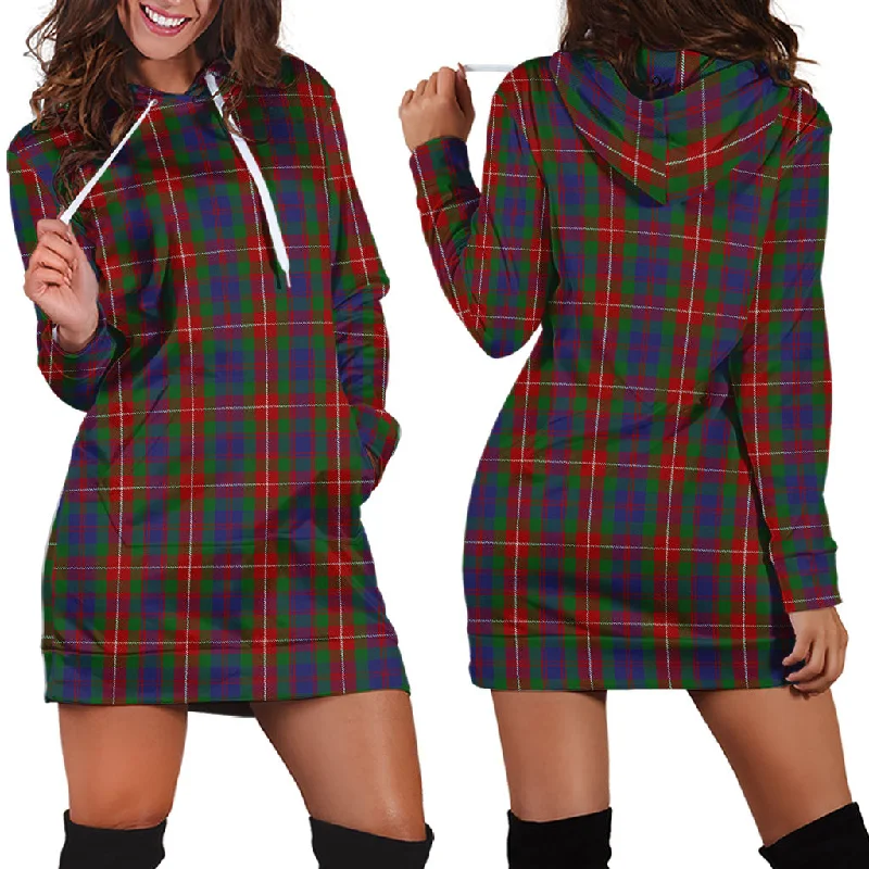 Fraser of Lovat Tartan Hoodie Dress