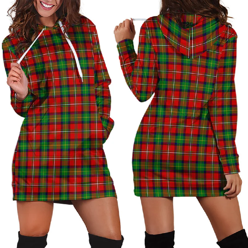 Fullerton Tartan Hoodie Dress