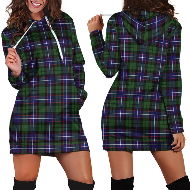 Galbraith Modern Tartan Hoodie Dress