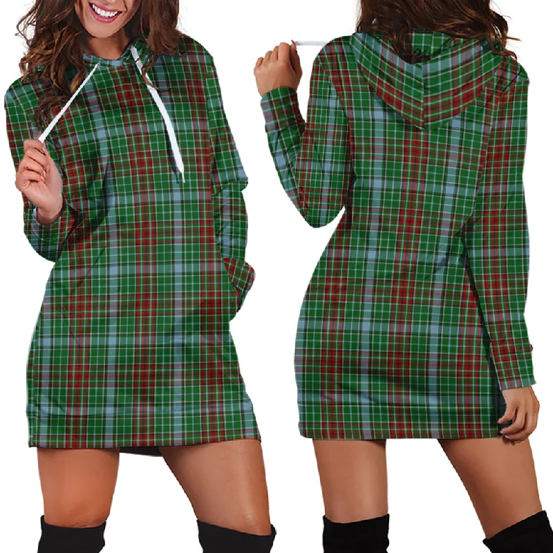 Gayre Tartan Hoodie Dress