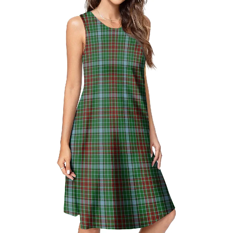 Gayre Tartan Womens Casual Dresses