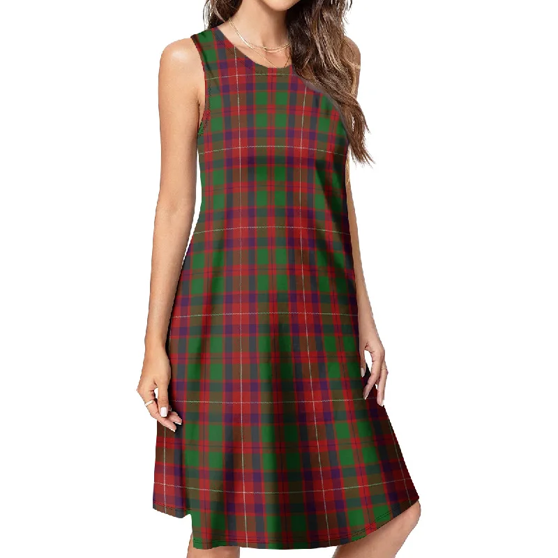 Geddes Tartan Womens Casual Dresses