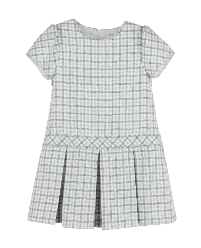 Gingham Check Stitches Dress