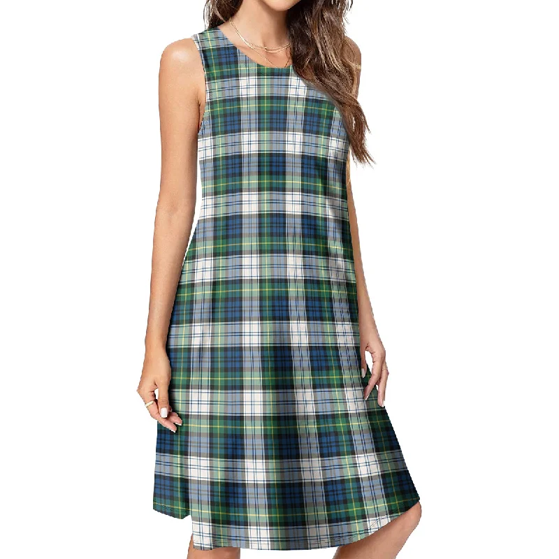 Gordon Dress Ancient Tartan Womens Casual Dresses