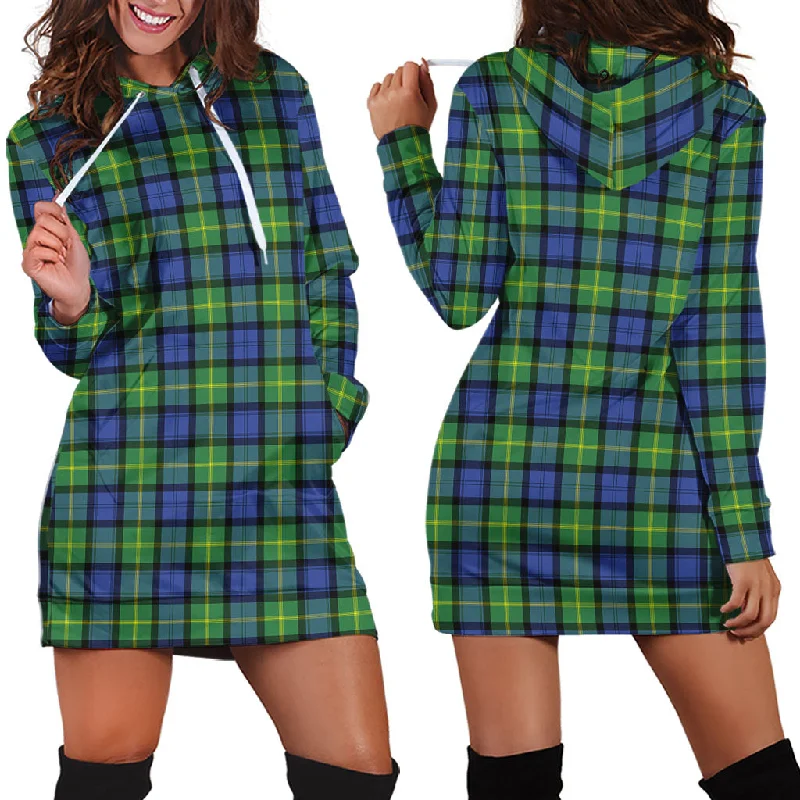 Gordon Old Ancient Tartan Hoodie Dress