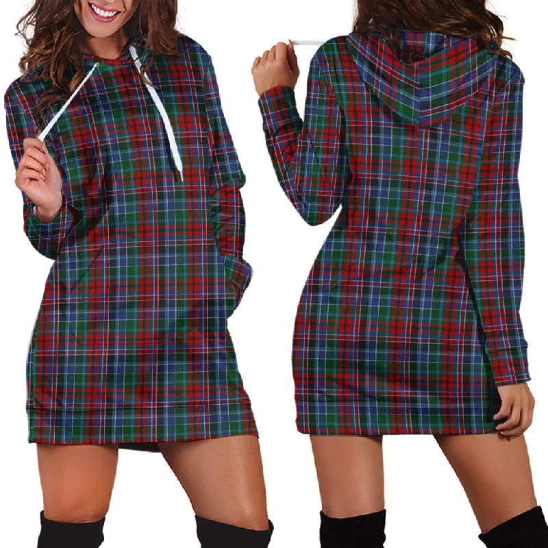 Gordon Red Tartan Hoodie Dress