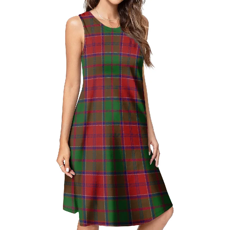 Grant Tartan Womens Casual Dresses