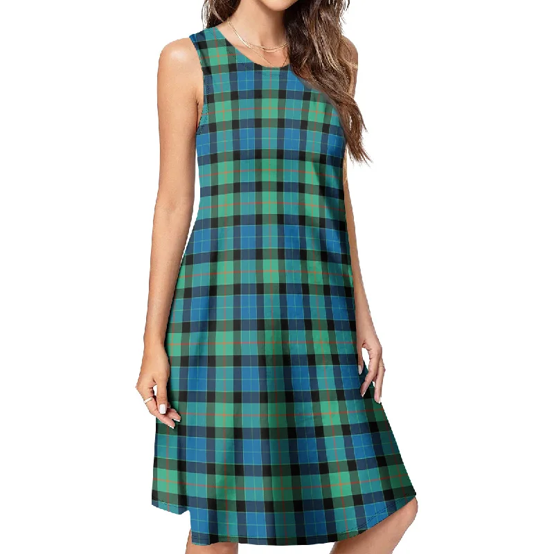 Gunn Ancient Tartan Womens Casual Dresses