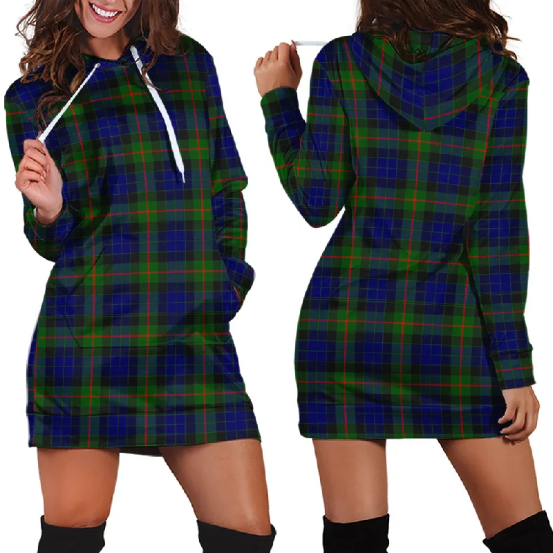 Gunn Modern Tartan Hoodie Dress