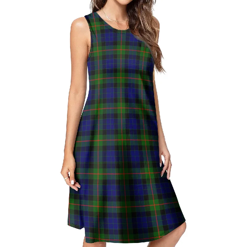 Gunn Modern Tartan Womens Casual Dresses