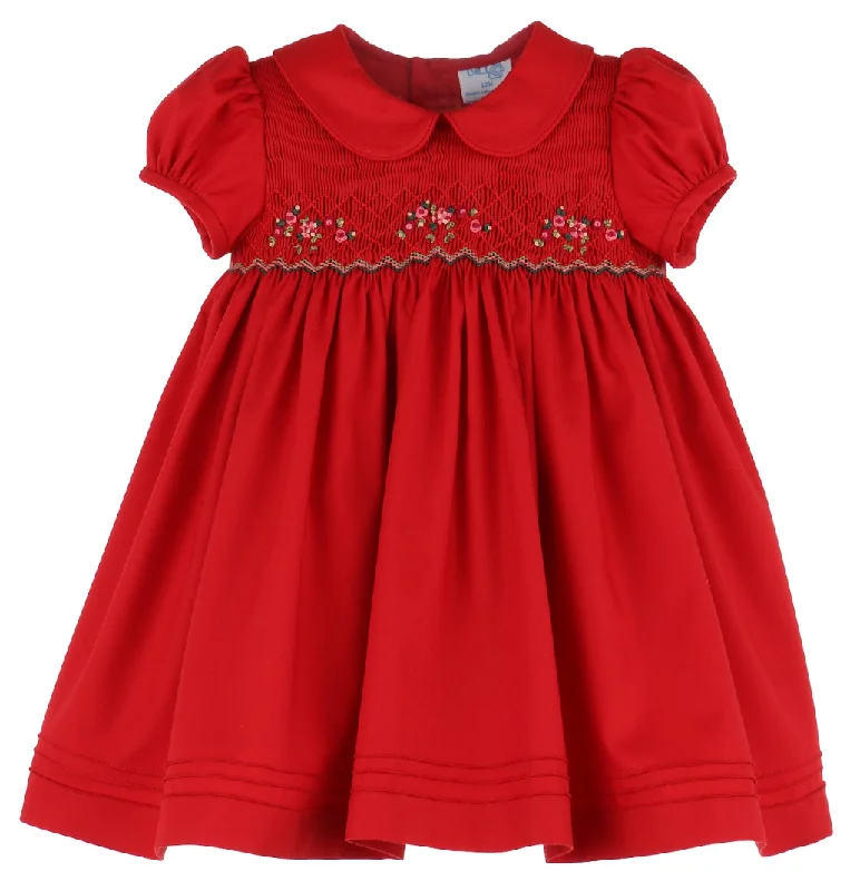 Holly Berry Full Smock Dress