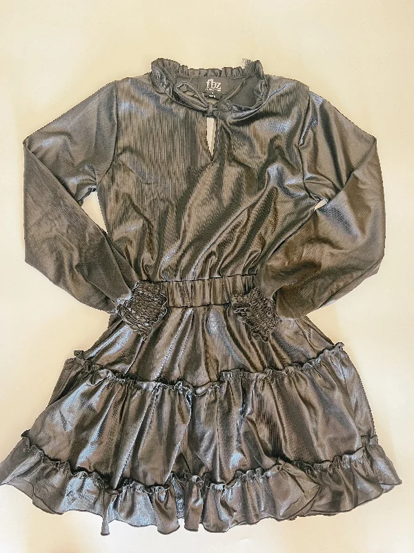 Line Metallic Dress