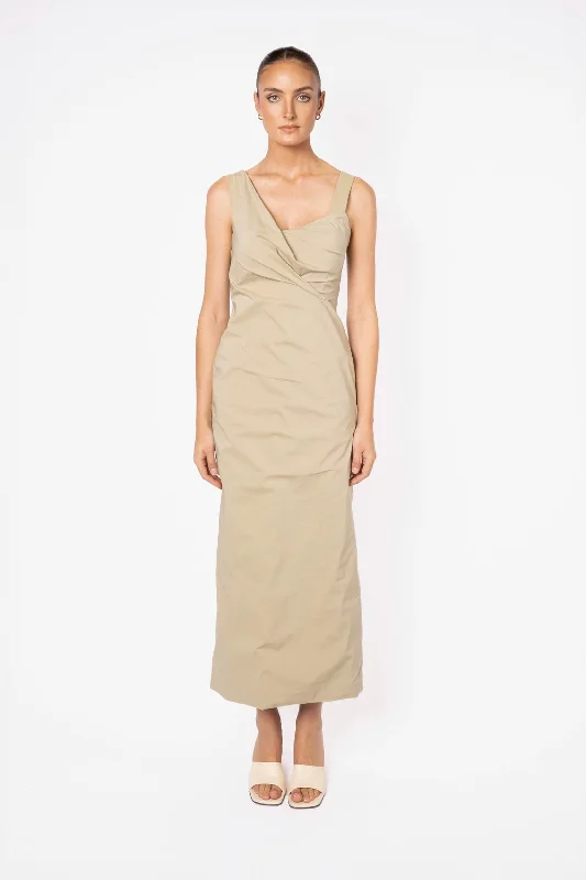 One Fell Swoop Lygia Dress - Tea