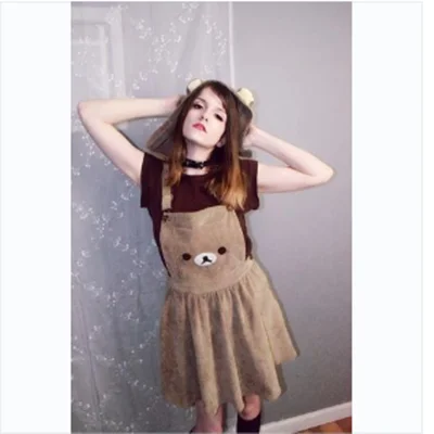 Thank you for reviewer form instagram @nyuboom (CUTE RILAKKUMA DRESS YV204)