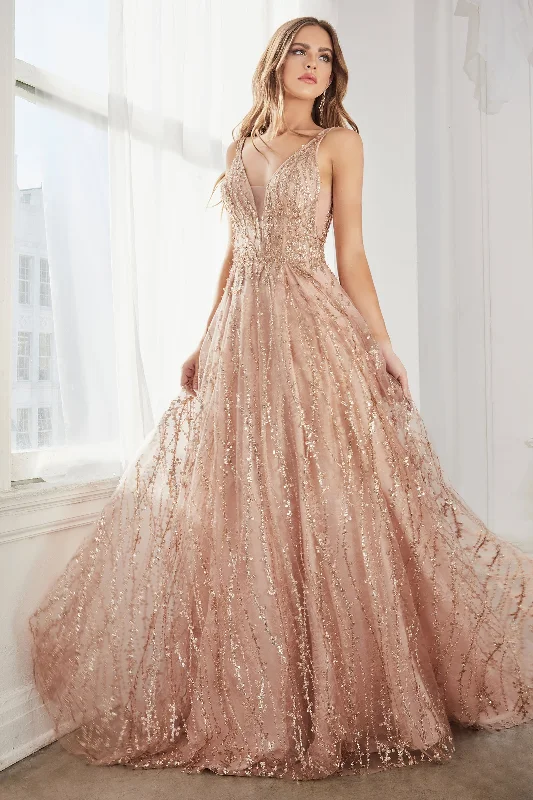 Shimmering Enchantment: Cinderella Divine's Captivating Gown for Unforgettable Nights