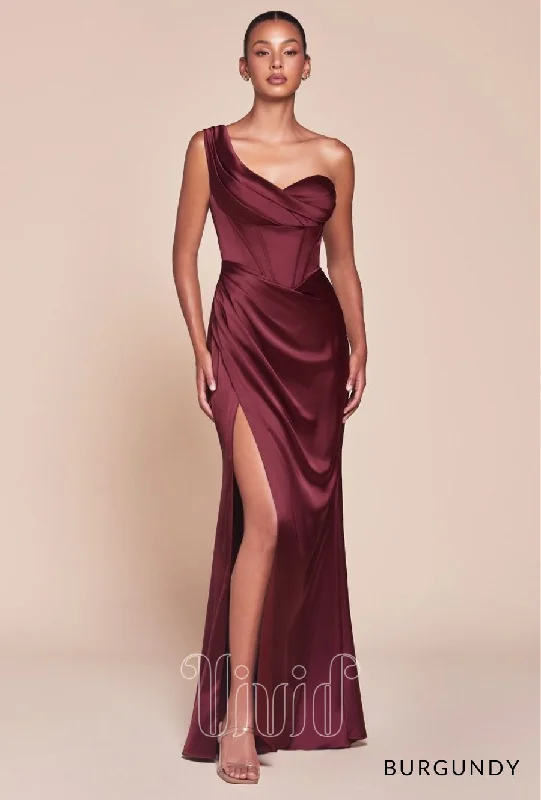 Stella One Shoulder Gown