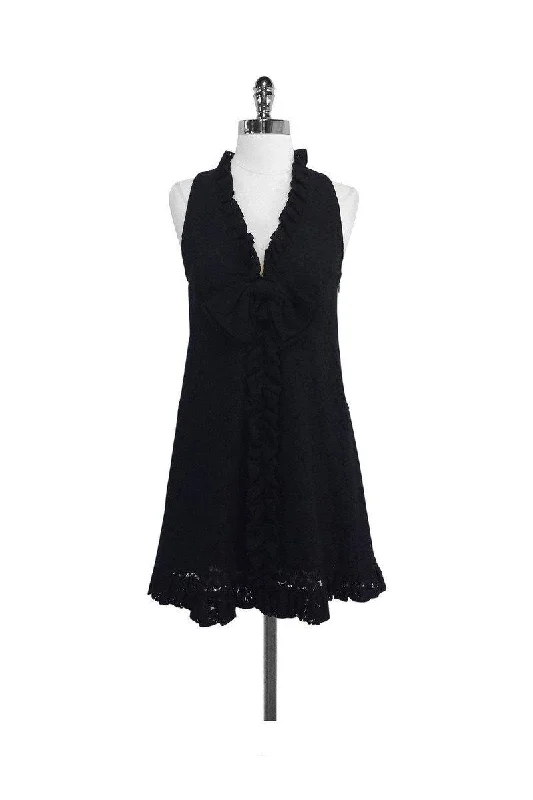 Marc by Marc Jacobs - Black Lace Sleeveless Dress Sz 2